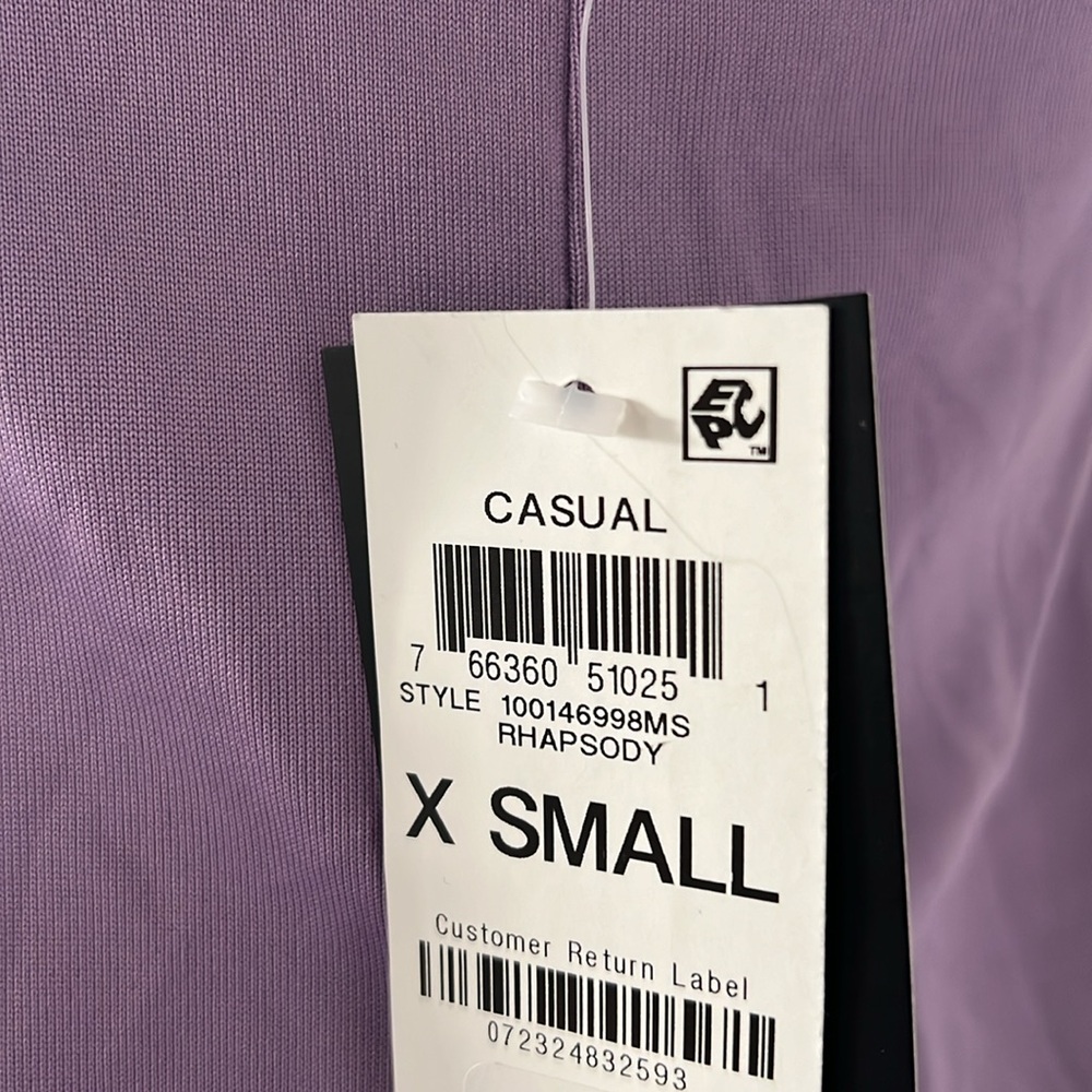 ID-Ideology Solid Strappy-Back Techy Knit Tank, Rhapsody, Size XX-Large NWT - Picture 7 of 8